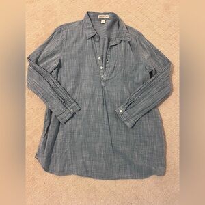 Coldwater Creek Linen Tunic Top